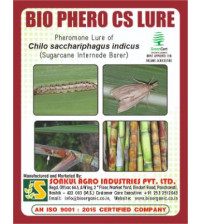 Combo Pack of Bio Phero CS (Sugarcane Internode Borer) Lure & Delta trap set (Pack of 10 Pieces)